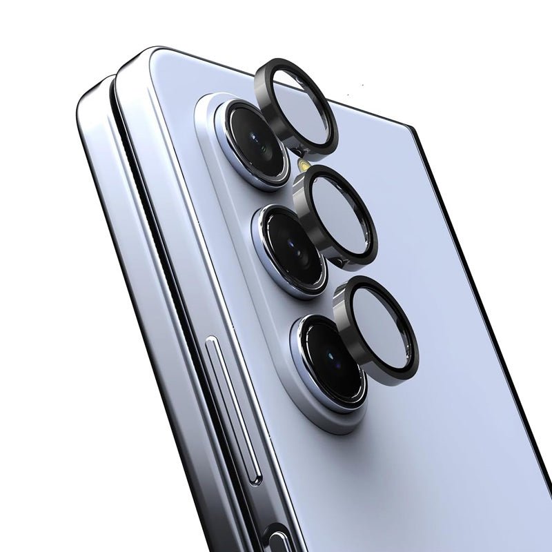 Araree Core Camera Lens Glass With Metal Ring - Samsung Galaxy Z Fold 5 / Clear