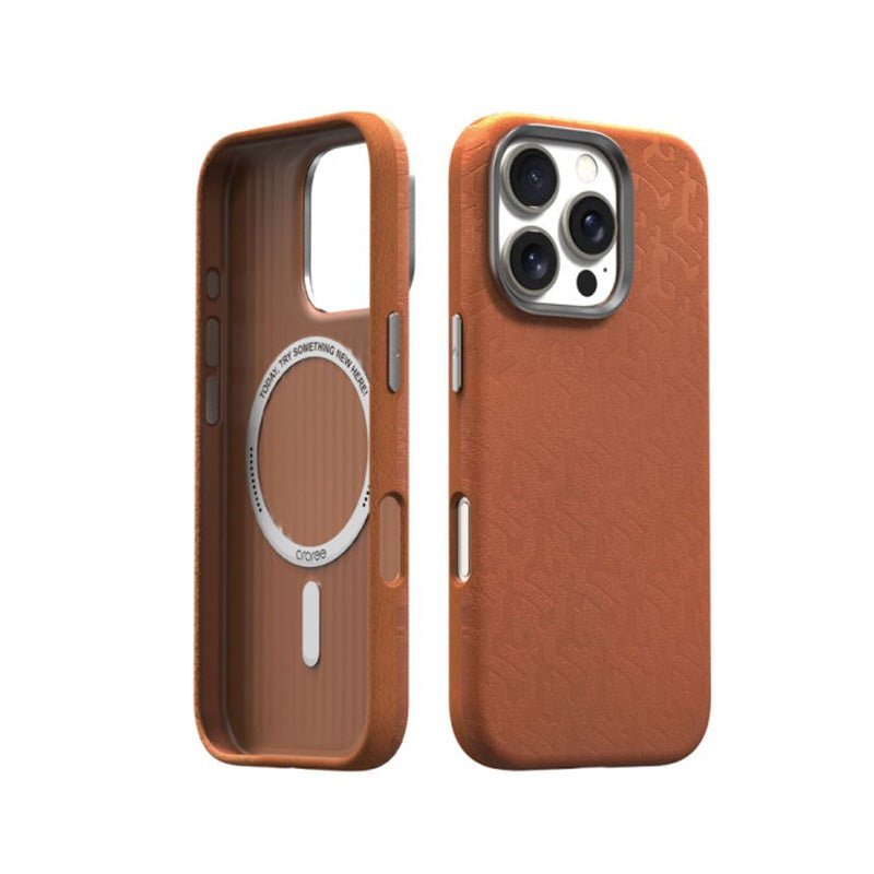 Araree Pellis Magsafe Case For iPhone 16 Pro Max - Brown