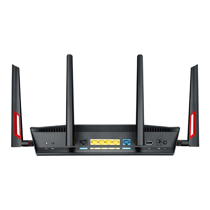 ASUS (DSL-AC88U) AC3100 Wi-Fi Gigabit Modem Router - 5GHz (1734 Mbps) / USB 3.0 / Gigabit WAN / Gigabit LAN