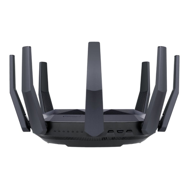 ASUS (RT-AX89X) 12-Stream AX6000 Dual Band WiFi 6 Router - 5GHz (4804Mbps) / USB 3.2 / Gigabit WAN / Gigabit LAN