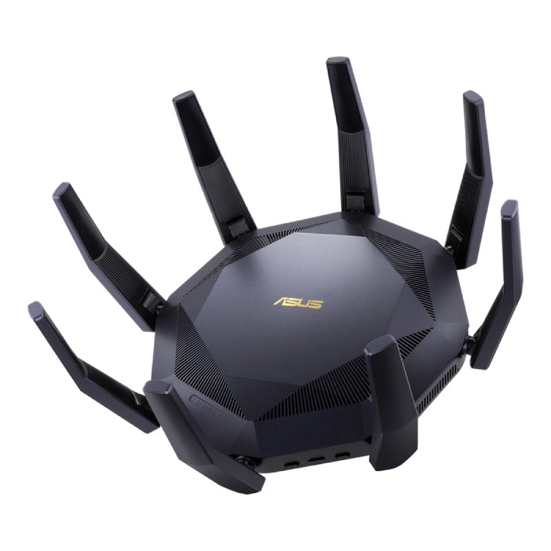 ASUS (RT-AX89X) 12-Stream AX6000 Dual Band WiFi 6 Router - 5GHz (4804Mbps) / USB 3.2 / Gigabit WAN / Gigabit LAN