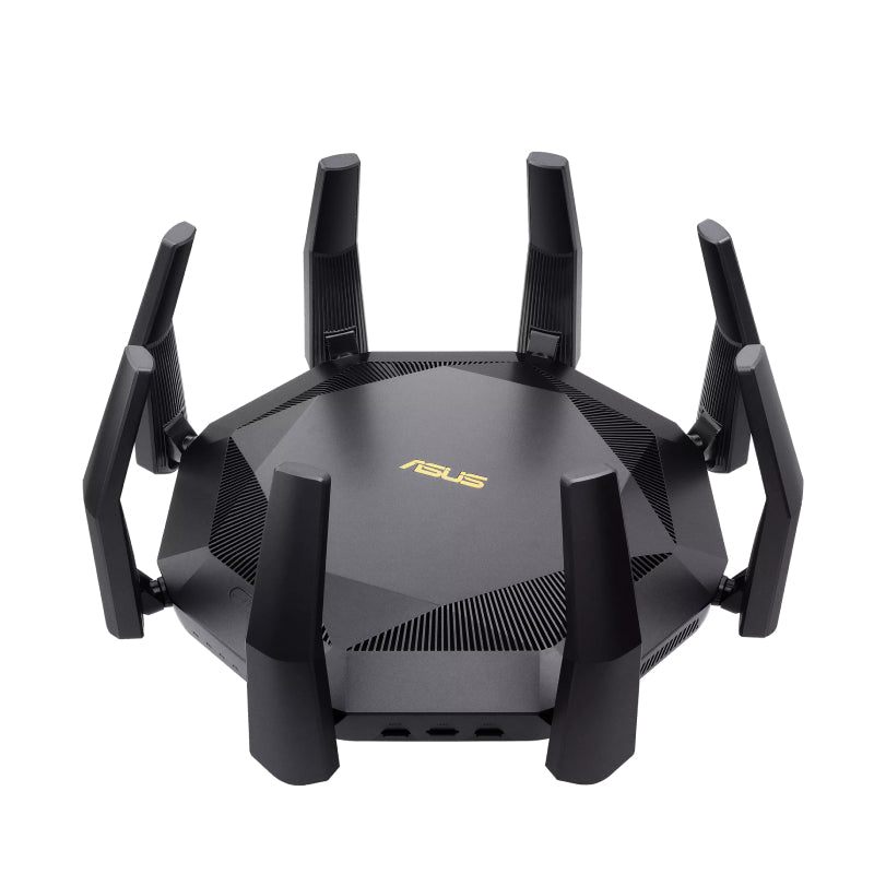 ASUS (RT-AX89X) 12-Stream AX6000 Dual Band WiFi 6 Router - 5GHz (4804Mbps) / USB 3.2 / Gigabit WAN / Gigabit LAN