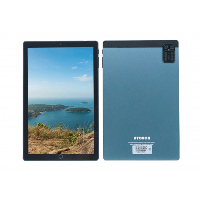 ايه تاتش ×17 تابلت - 10.بوصة / 128 جيجابايت / 4 جيجابايت / 5جي / أزرق هواتف  تابلت