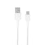 AUKEY Braided Nylon USB 2.0 to USB-C Cable - 0.9m / White