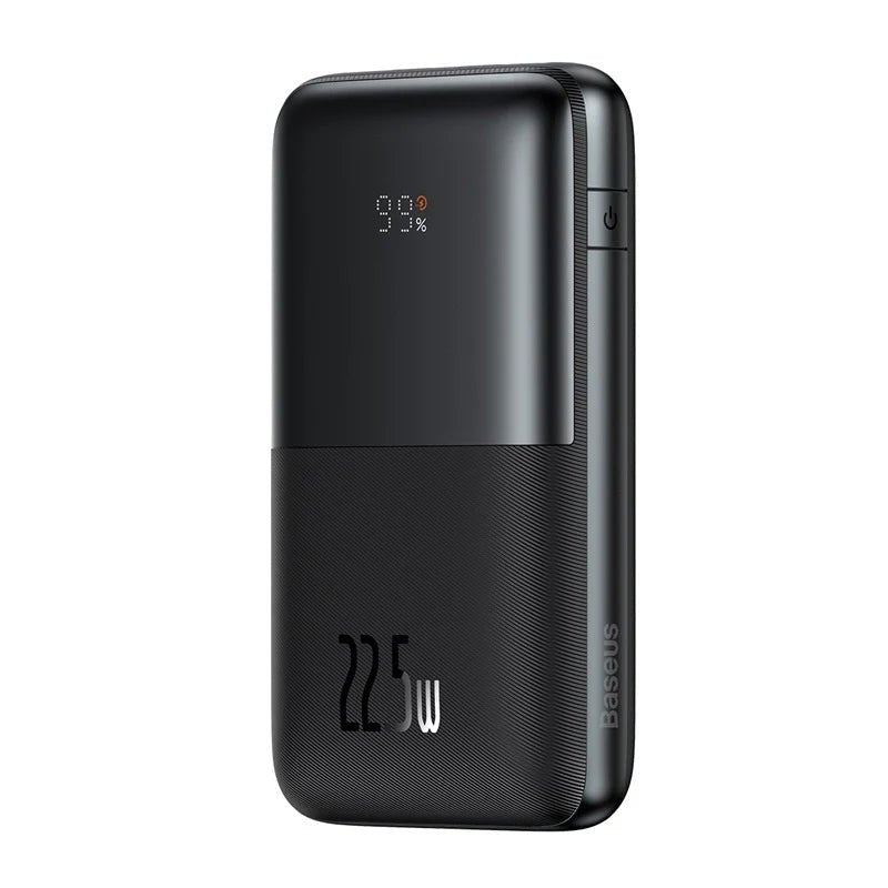 Baseus Bipow Pro Digital Display Fast Charge Power Bank - 10000mAh/ 22.5W/ Black