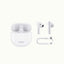 Baseus Bowie E13 True Wireless Earphones - Moon White