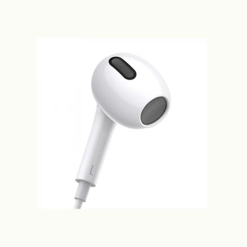 Baseus C17 Enock USB-C lateral in-ear Wired Earphone - White