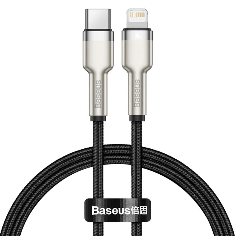 Baseus Cafule Series Metal Data Cable Type-C to Lightning - 20W / 2m / Black