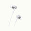 Baseus Encok CZ11 Wired Earphones - Moon White