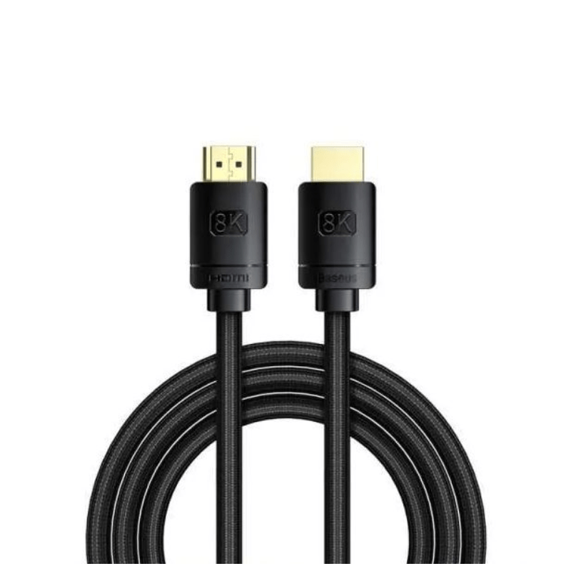 Baseus High Definition Series HDMI To HDMI Adapter Cable - 8k / 1 Meter / Black