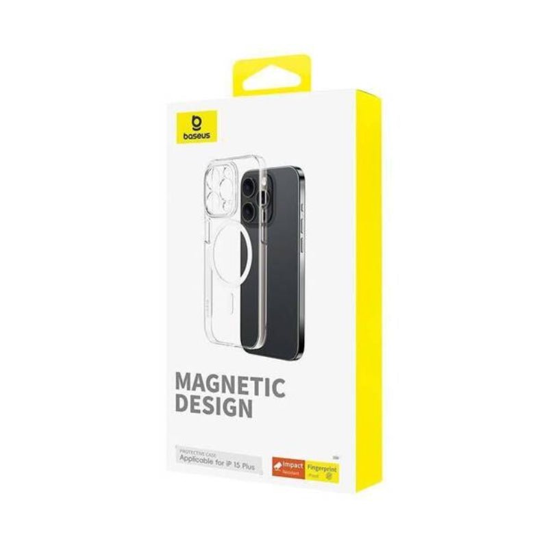 Baseus Lucent Series Magnetic Case - Apple iPhone 15 Plus / Clear