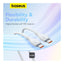 Baseus Pudding Series Fast Charging Cable - 1.2M / USB-C / 100W / Stellar White