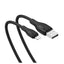 Baseus Pudding Series Fast Charging USB-A to Lightning Cable - 1.2 Meter / 12W / Cluster Black