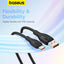 Baseus Pudding Series Fast Charging USB-A to USB-C Cable 2M - Cluster Black