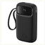 Baseus Qpow 2 Dual-Cable Digital Display Fast Charge Power Bank - 20000mAh / 22.5W / Cluster Black