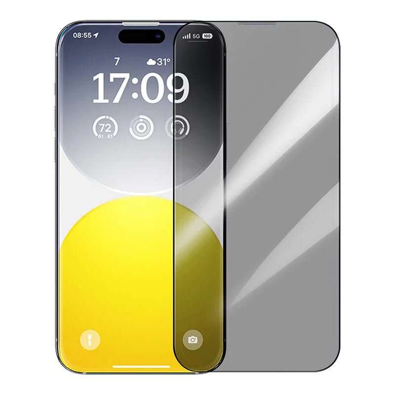 Baseus Sapphire Series Glass Screen Protector - Apple iPhone 16 / Privacy