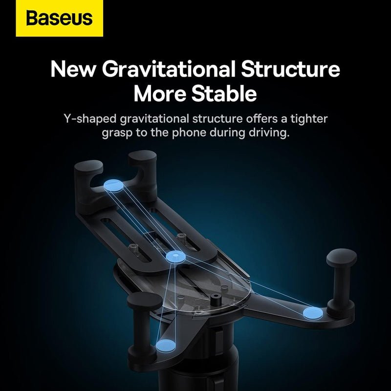 Baseus Stable Gravitational Car Mount Air (Air Outlet Version) - Black