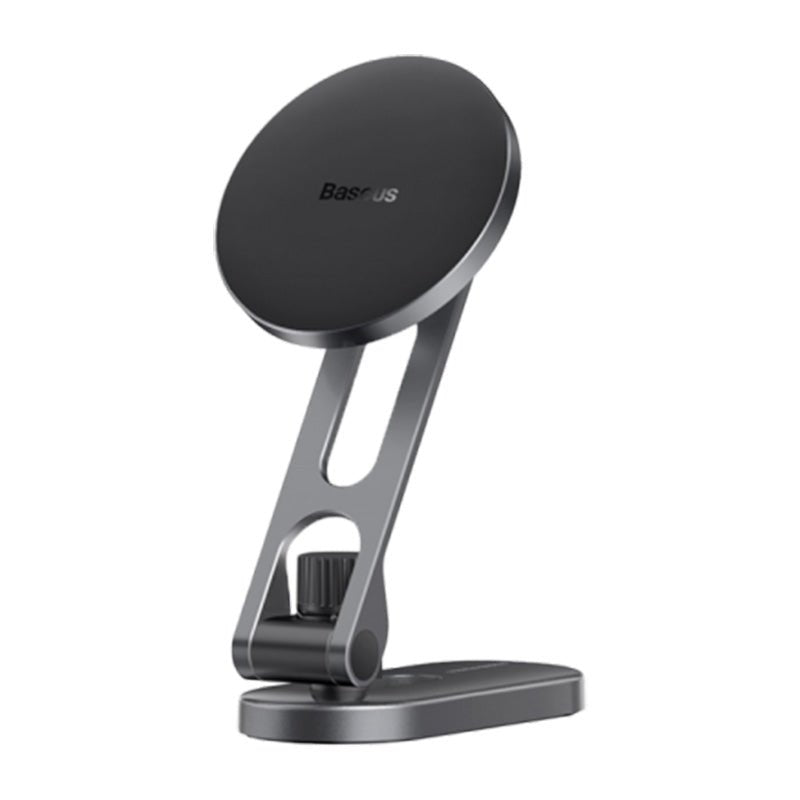 Baseus T-Space Series Folding Metal Car Phone Mount - Frost Silver