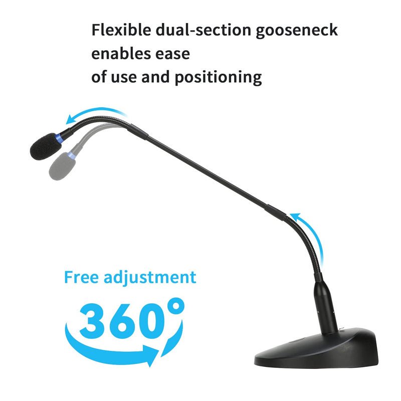 BOYA BY-GM18C Desktop Cardioid Gooseneck Microphone