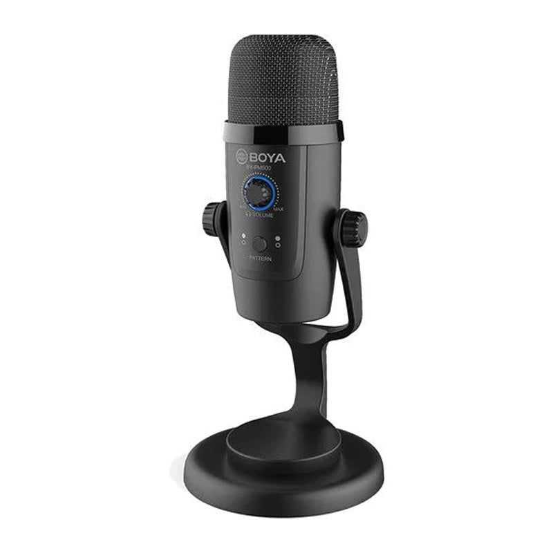 BOYA BY-PM500 USB Microphone - ‎Mono / 3.5mm Jack / USB / Type-C - Black