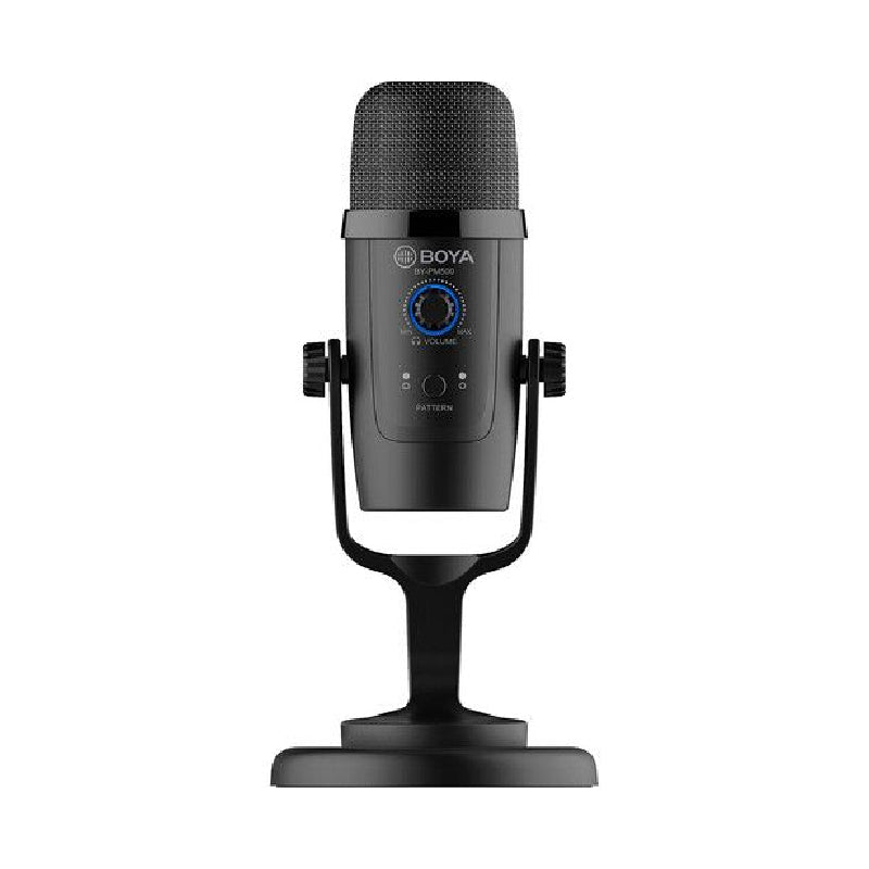 BOYA BY-PM500 USB Microphone - ‎Mono / 3.5mm Jack / USB / Type-C - Black