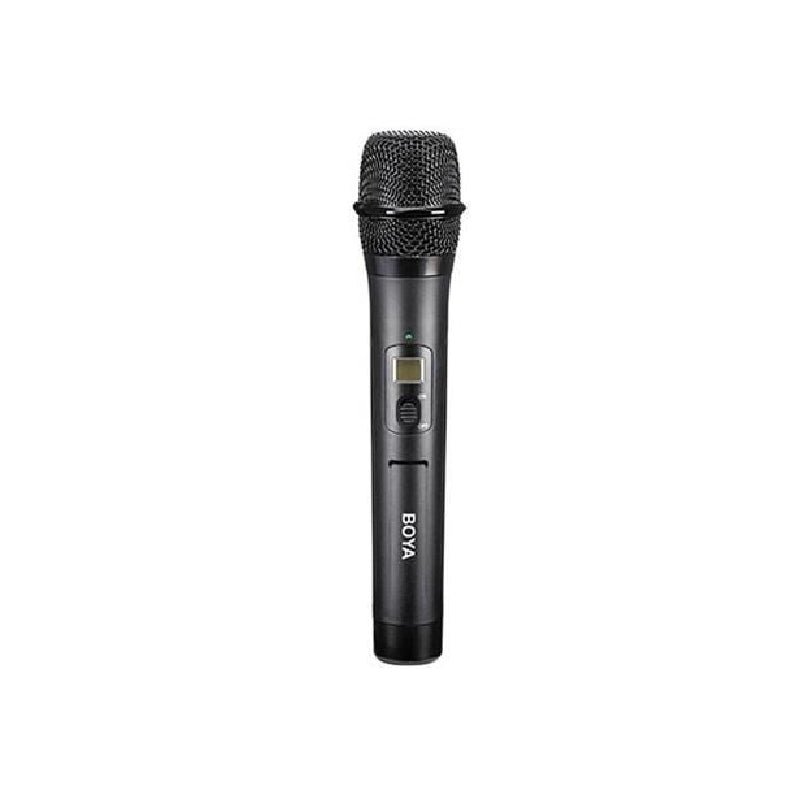 BOYA BY-WHM8 Pro Wireless Handheld Cardioid Microphone Transmitter - 48-Channel UHF / ‎18 KHz - Black