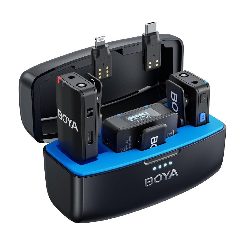 BOYA Mic 3-in-1 Wireless Microphone With Onboard Recording