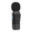 BOYA Smallest 2.4Ghz Wireless Microphone with Lightning connector for iOS device( 2TX+1RX) - Black