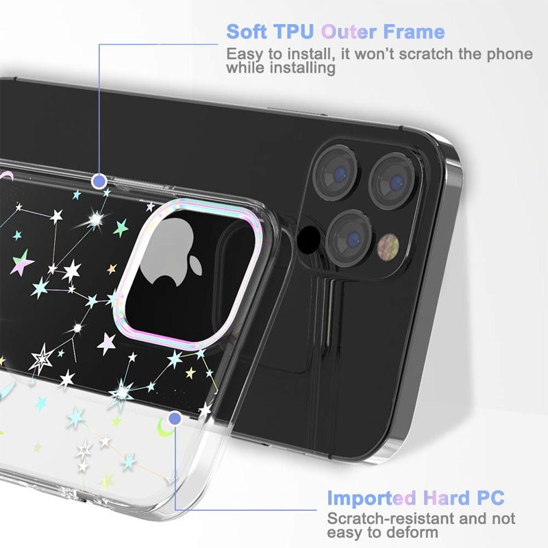 Kingxbar Case For iPhone 12 Pro Max - Starry