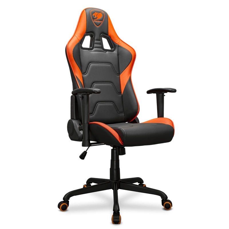 Cougar Armor Elite Gaming Chair - Breathable PVC Leather / 2D / Orange