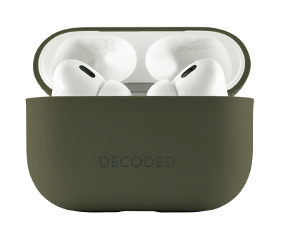 Decoded Airpods Pro 1&2 Silicone Aircase - Olive Accessories > Mobiles & Tablets