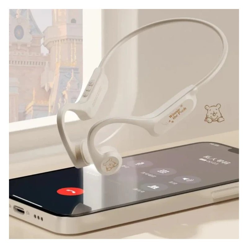 Disney QS-10 Bluetooth Wireless headphones - Winne Beige