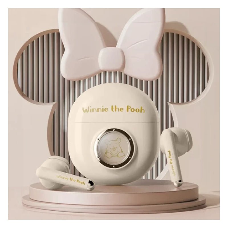 Disney QS-11 Bluetooth Wireless headphones - Winne Beige