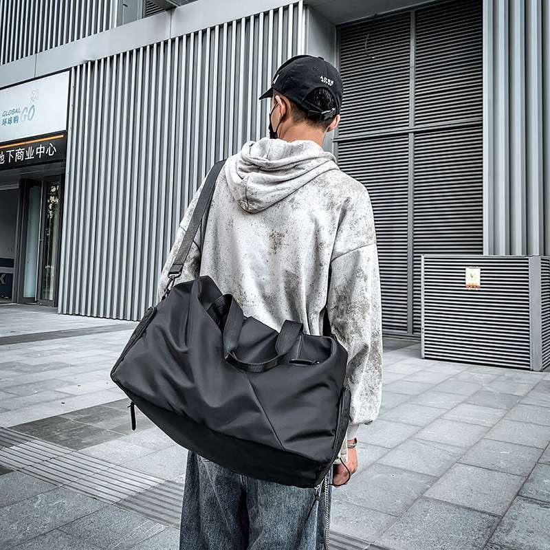 Duffle Gym Bag - Grey