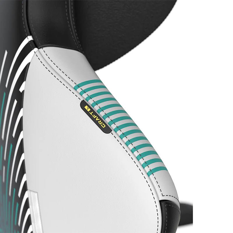 DXRacer Craft Pro Immortals Gaming Chair - Black/White