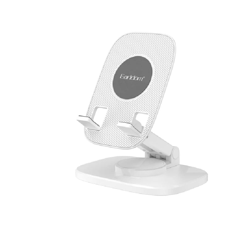 Earldom EH176 Foldable Desktop Phone Stand - White