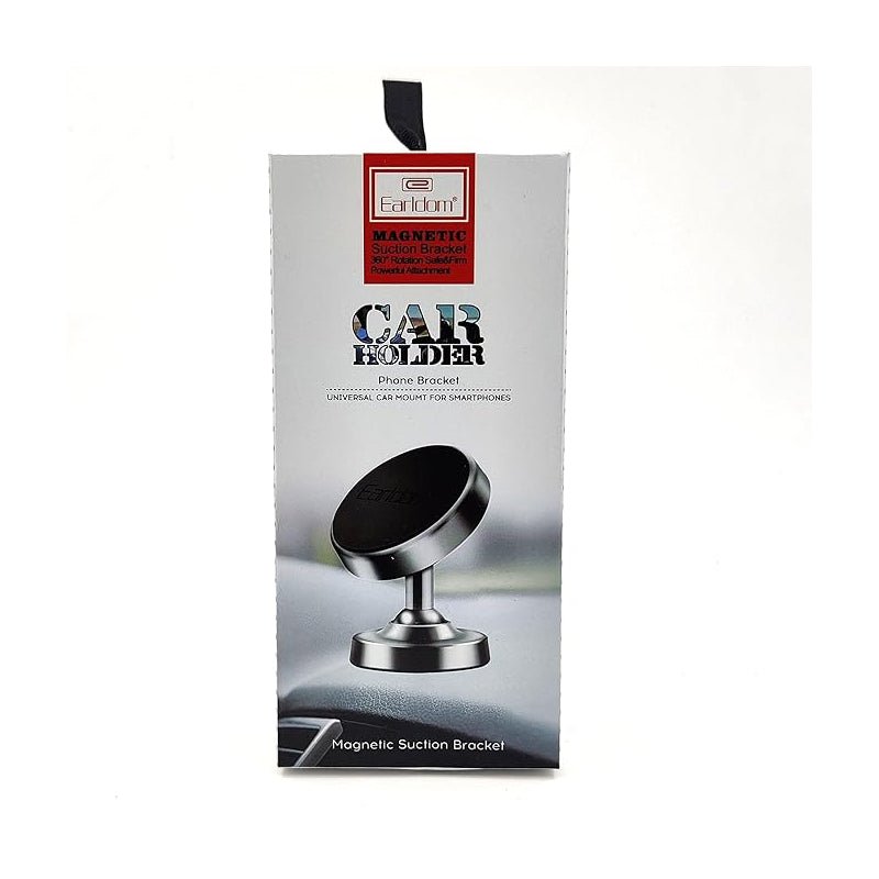 Earldom ET-EH55 Magnetic Car Phone Holder - Silver