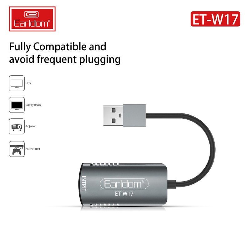 Earldom ET-W17 HDMI TO USB 3.0 Video Capture Card