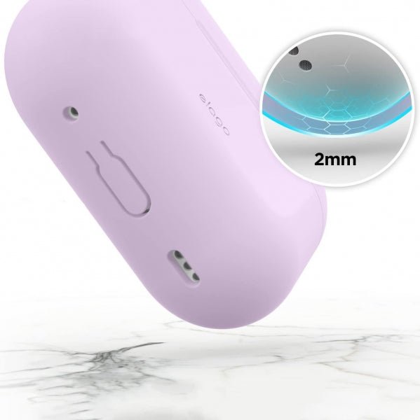 Elago AirPods Pro 1&2 Silicone Hang Case - Lavender