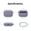 Elago AirPods Pro Liquid Hybrid Hang Case - Lavender Gray Accessories > Mobiles & Tablets