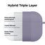 Elago AirPods Pro Liquid Hybrid Hang Case - Lavender Gray Accessories > Mobiles & Tablets