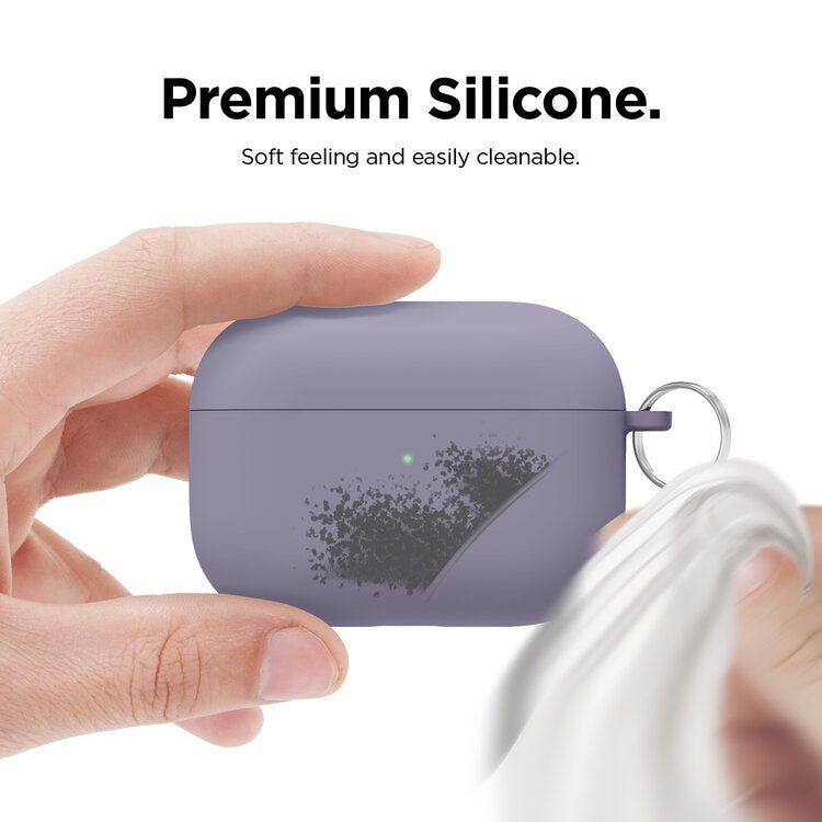 Elago AirPods Pro Liquid Hybrid Hang Case - Lavender Gray Accessories > Mobiles & Tablets