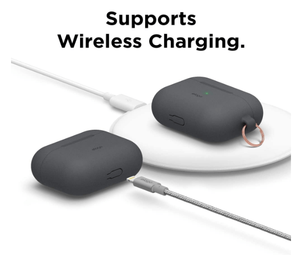 إلاجو ايربودز برو  حافظة  الأصل - رمادي داكن اكسسوارات  الصوت > سماعات الرأس