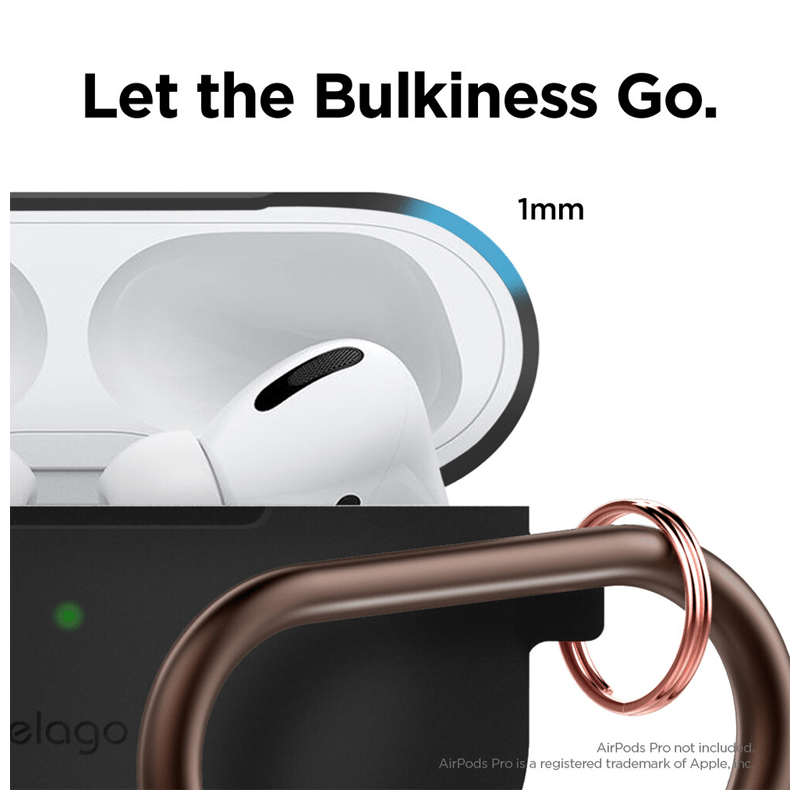 إلاجو ايربودز برو  حافظة  معلقة - أسود اكسسوارات > هواتف  تابلت > هواتف > شاشة واقيات وأغطية