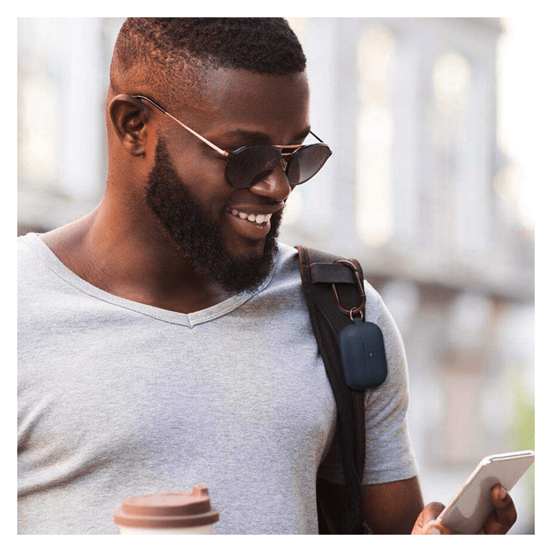 Elago AirPods Pro Slim Hang Case - Jean Indigo Accessories > Mobiles & Tablets > Mobiles > Screen Protectors & Covers