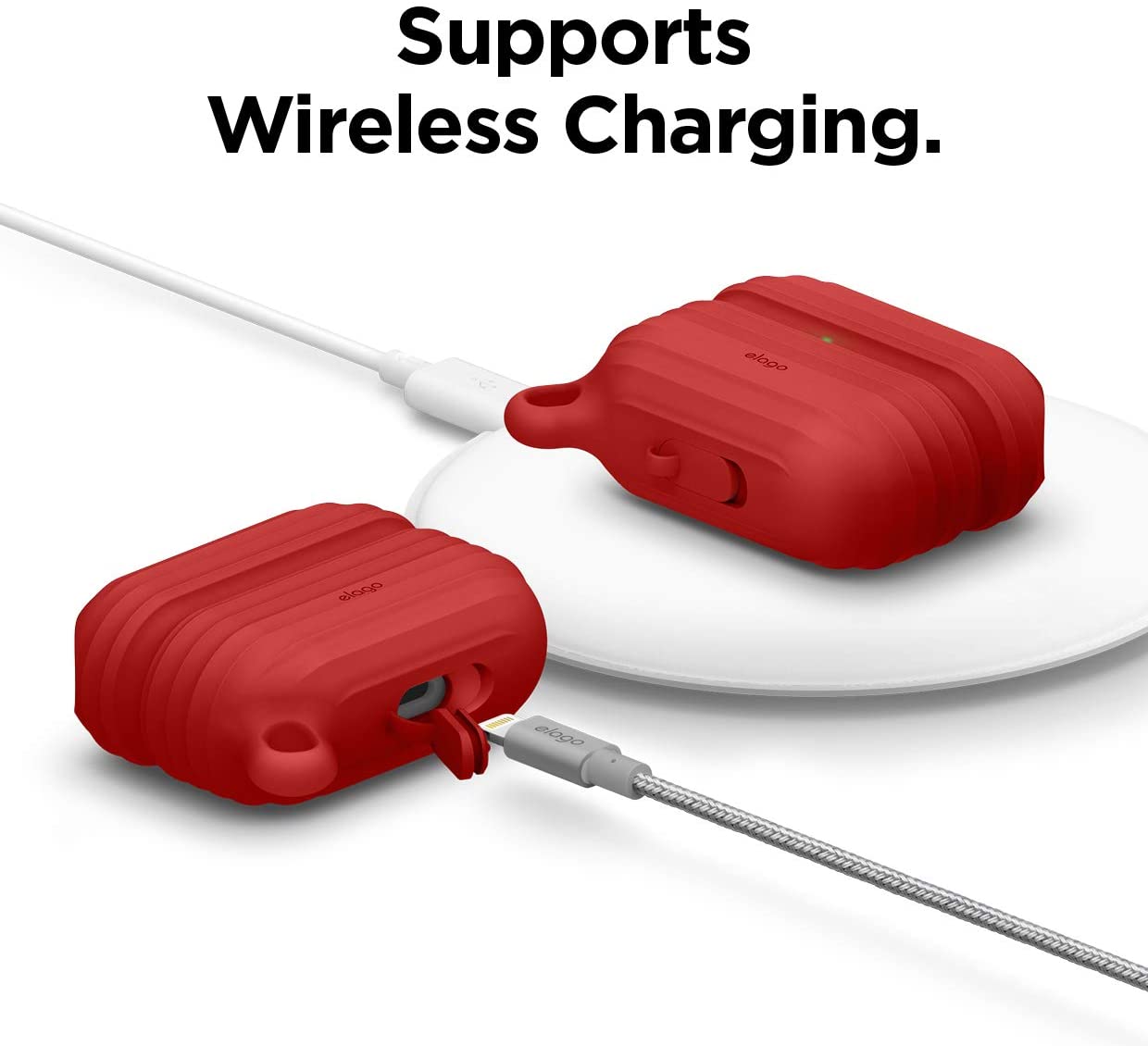 Elago AirPods Pro Waterproof Hang Case - Red Accessories > Mobiles & Tablets