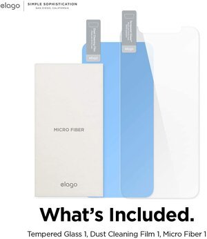 Elago iPhone 12 / iPhone 12 Pro Tempered Glass + Screen Protector Accessories > Mobiles & Tablets > Mobiles > Screen