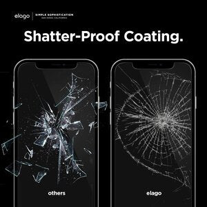 Elago iPhone 12 / iPhone 12 Pro Tempered Glass + Screen Protector Accessories > Mobiles & Tablets > Mobiles > Screen