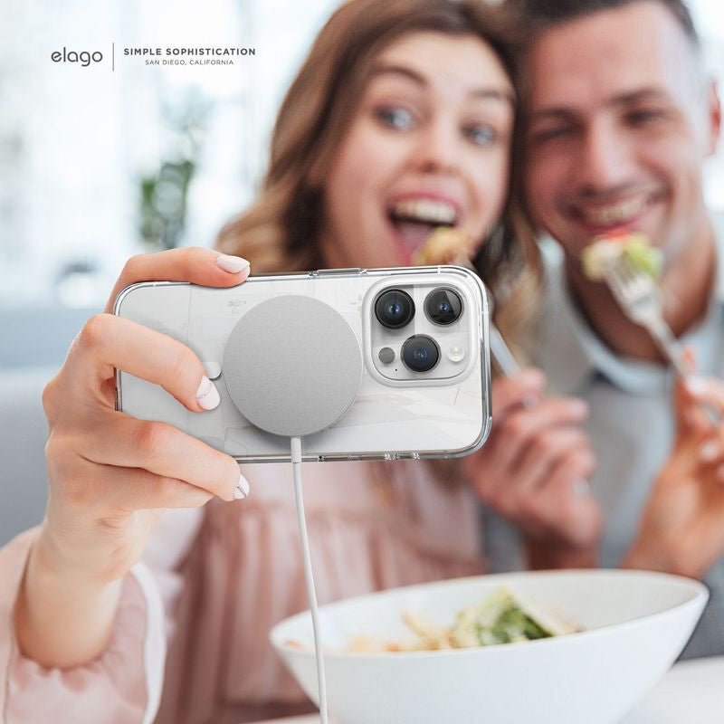 إلاجو ماج سيف مغناطيسي هايبرد حافظة - ابل ايفون 15 برو / أسود اكسسوارات > هواتف & تابلت > هواتف &