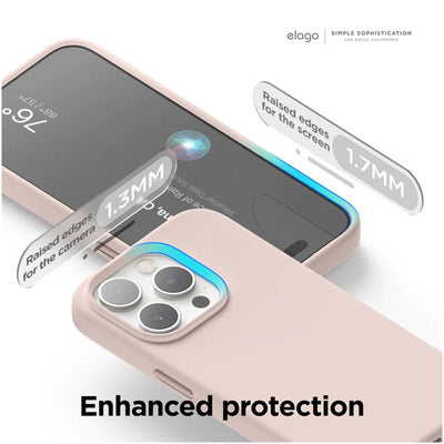 Elago MagSafe Magnetic Silicone Case - Apple iPhone 15 Pro / Lovely Pink Accessories > Mobiles & Tablets > Mobiles >